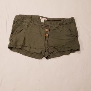 Light green shorts